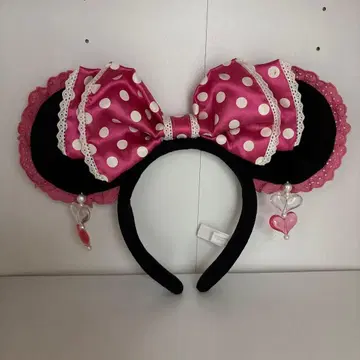 미니 마우스 머리띠 핑크