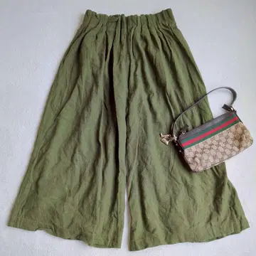 백넘버 와이드 팬츠 릴랙스 이지 심플 캐주얼 M