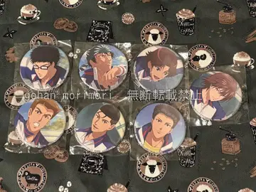 테니고 특전 캔뱃지 청학(7종)