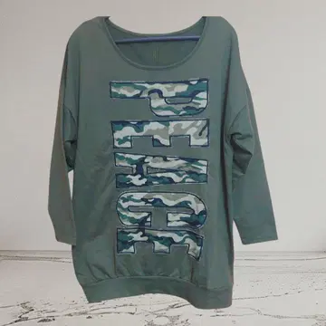 Y2K 헤이세이 갸루 카모플라쥬 LAZY DAISY 긴팔 티셔츠 프리