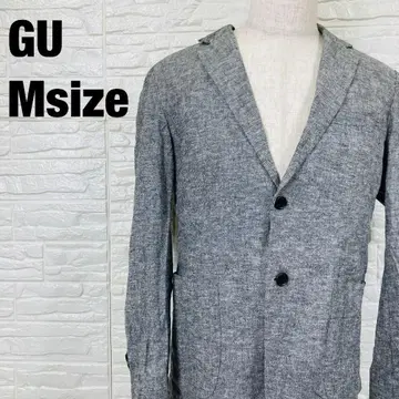 GU 린넨 블렌드 테일러드 자켓 1176