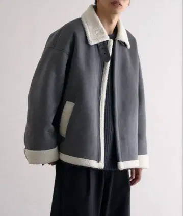 epnok 페이크 무스탕 플라이트 자켓 완판템