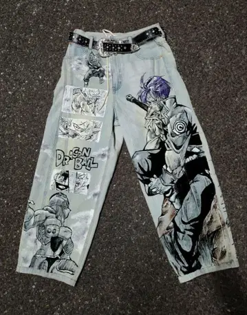 [ 즉시 구매 가능 ] 리메이크 페인트 데님