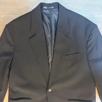 [ 빅 사이즈 ] ZARA 블랙 테일러드 자켓 오버 사이즈 [ 인기 ]