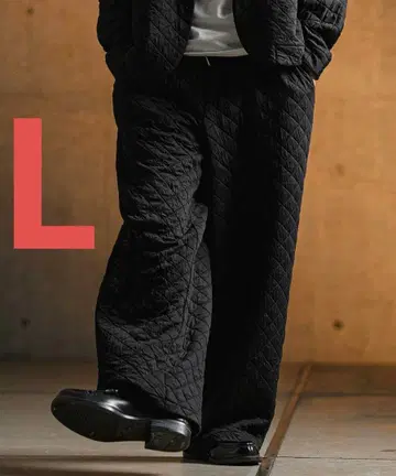 GLIMCLAP 그리머클랩 퀼팅 팬츠 L 사이즈 미사용 새상품