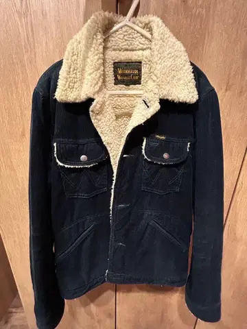 Wrangler 보아 카라 부착 자켓 M 사이즈