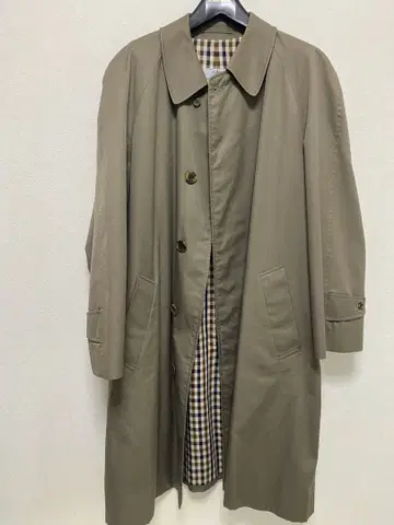 Aquascutum 스텐카라 코트 베이지