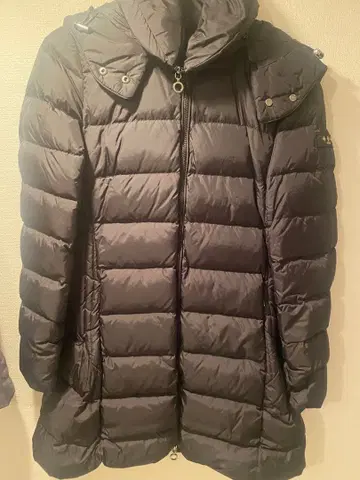 TATRAS 블랙 롱 다운 자켓