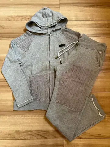 하쿠티베이트 맨투맨 셋업 XL