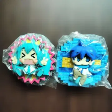 하츠네 미쿠 입체 키링 리프 피규어 유키노 타마고 CHAN x CO