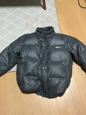 Bear 다운 자켓 파랑 그레이 USA제