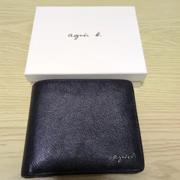아네스 베 블랙 접이식 지갑