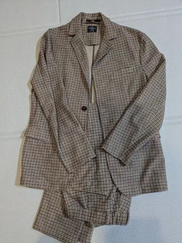 SHIPS 체크 무늬 셋업