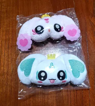 프리큐어 가챠 봉제 인형 클립 포룬 루룬