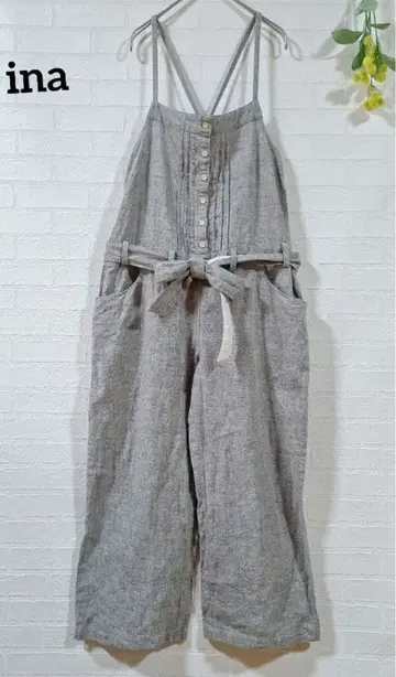 [ ina 이나 ] 살로펫 올인원 린넨 100%