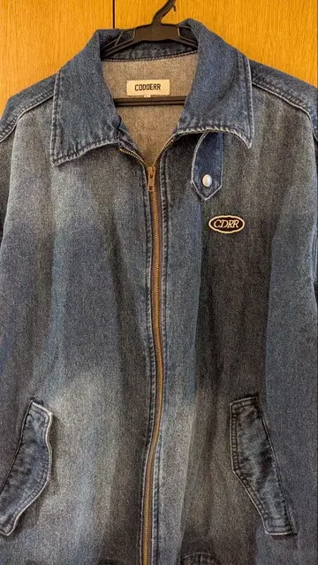 CODEERR 데님 자켓 지퍼