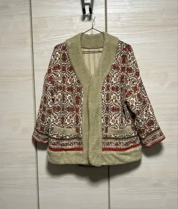 BEARDSEY 에스닉 패턴 겉옷 자켓 F 캐주얼