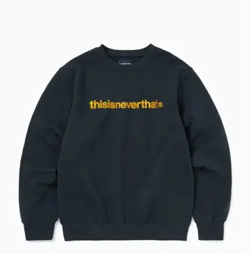 thisisneverthat 네이비 로고 맨투맨