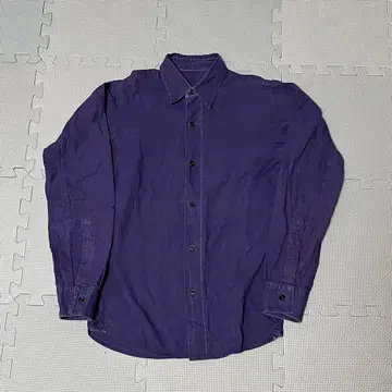 레어 프렌치 메티스 인디고 셔츠 50s 60s 밴드 포함