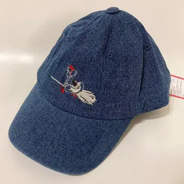 데님 캡 모자 마녀 배달부 키키 한국 한정판 코리코 카페 스튜디오 지브리