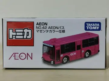타카라토미 NO.42 AEON 버스 마젠타
