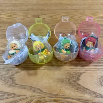 도쿄 디즈니 리조트점 한정판 복각 디자인 곰돌이 푸 4종