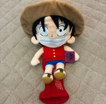 새상품급 헤드커버 루피 원피스 봉제 인형 페어웨이 우드용