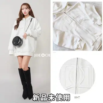 다리치 darich 아플리케 DD 로고 후드티 WHT 화이트