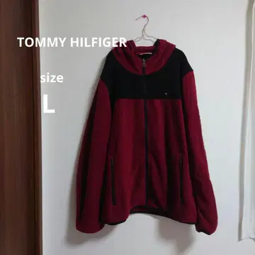 TOMMY HILFIGER 플리스 자켓 L 사이즈