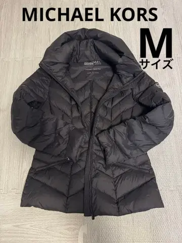 컨디션 최상 마이클코어스 블랙 다운 자켓 M 사이즈