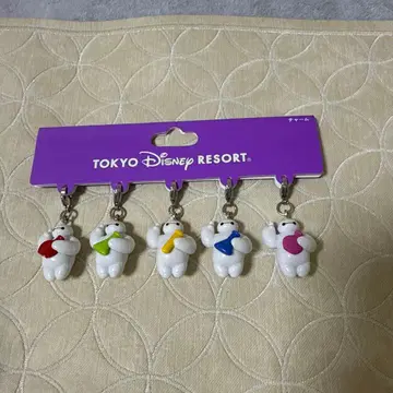 베이맥스 참 5개 세트 디즈니 리조트 한정판 새상품