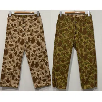 새상품급 버즈릭슨 USMC M-1942 HBT 카모 리버서블 팬츠