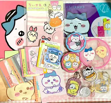 치이카와 하치와레 토끼 카드 씰 케이스 키링