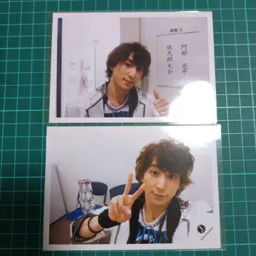 SnowMan 사쿠마 다이스케 공식 사진 Jr. 시절 J 로고 2장