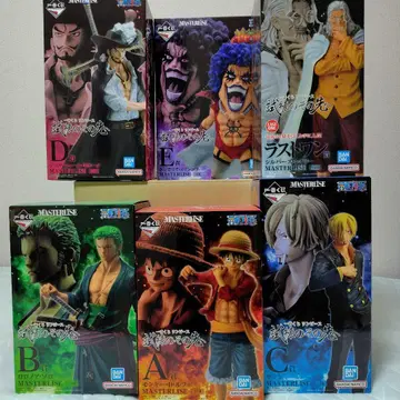 1번 복권 원피스 시련의 그 너머 피규어 6종 세트