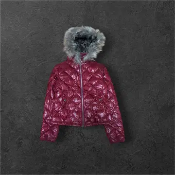 00s archive fur quilting down jacke y2k