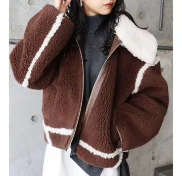 MURUA 봄버 보아 블루종