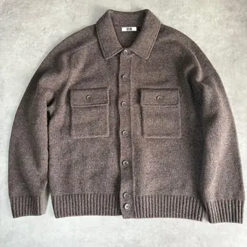 유니클로 U 2024 AW 라무 니트 자켓 M