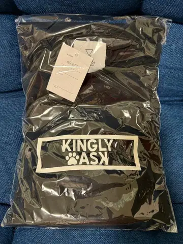 KINGLYMASK T셔츠 블랙