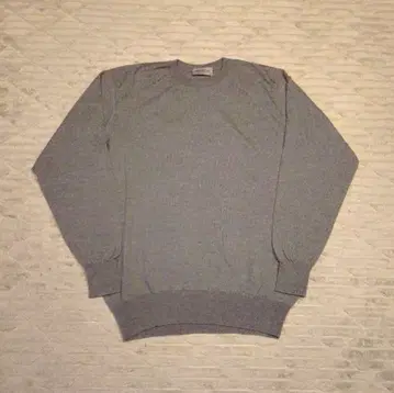 JOHN SMEDLEY 존스메들리 24G 긴팔 크루넥 니트 그레이