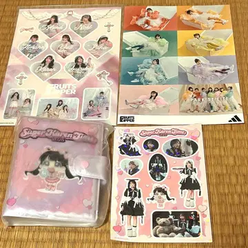 FRUITS ZIPPER 마츠모토 카렌 생탄제 굿즈 씰북 세트