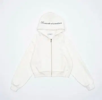 Smyeon Compact Lace Zip Hoodie 화이트