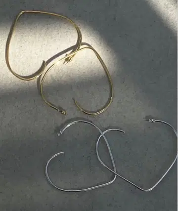 ameri HEART STICK PIERCE 실버