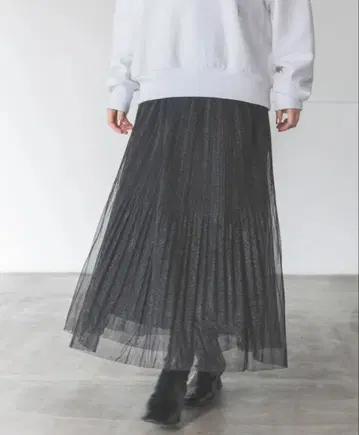 A part by [ 라메 플리츠 스커트 ]