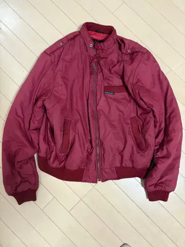 MEMBERS ONLY 스윙탑 리브 자켓 보르도