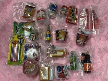 식품계 가챠가챠 캡슐 토이 프라이스 미니어처 묶음 판매