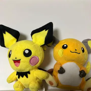 포켓몬 fit 봉제 인형 피츄 피카츄 라이츄