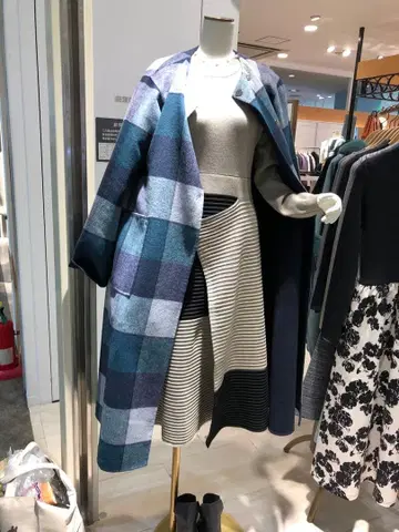 스캇 계열 FENNEL 새상품 리버서블 롱 코트