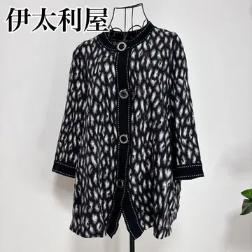 [ 새상품급 ] 이타리야 가디건 레오파드 15호