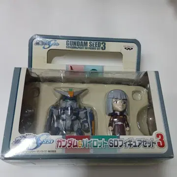 [ 당시 미사용 ] 건담 SEED SD 피규어 세트 이자크